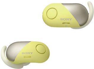 Sony WF-SP700N -Bluetooth-nappikuulokkeet, keltainen, kuva 2