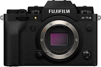Fujifilm X-T4 -mikrojärjestelmäkameran runko, musta