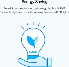 TP-LINK Tapo L510E -LED-älylamppu, E27, 806 lm, kuva 6