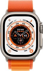 Apple Watch 49 mm oranssi Alpine-ranneke, pieni, kuva 2