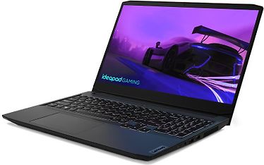 Lenovo IdeaPad Gaming 3 15,6" -pelikannettava, Win 11, musta (82K101KNMX), kuva 3