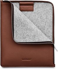 Woolnut Leather Folio -suojatasku iPad Pro 13" & Air, konjakki, kuva 4