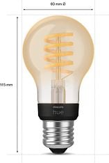 Philips Hue -filamenttiälylamppu, White Ambiance Filament, E27, 3 kpl, kuva 6