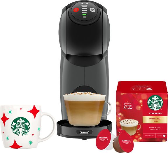 Nestle Dolce Gusto Genio S Share Black Starbucks Set [16 Caps 1 Cup Ex