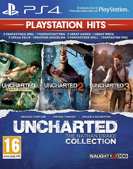 Uncharted - The Nathan Drake Collection (PlayStation Hits) -peli, PS4 –  