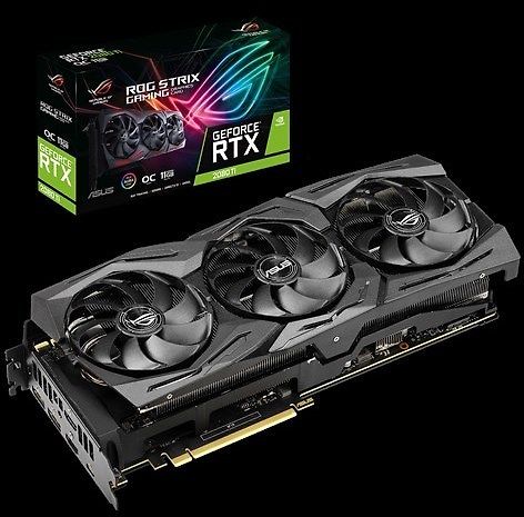 グラフィックボード・グラボ・ビデオカード ASUS ROG-STRIX-RTX2080TI-O11G-GAMING Amazon.com: ASUS ROG STRIX GeForce RTX 2080TI-O11G