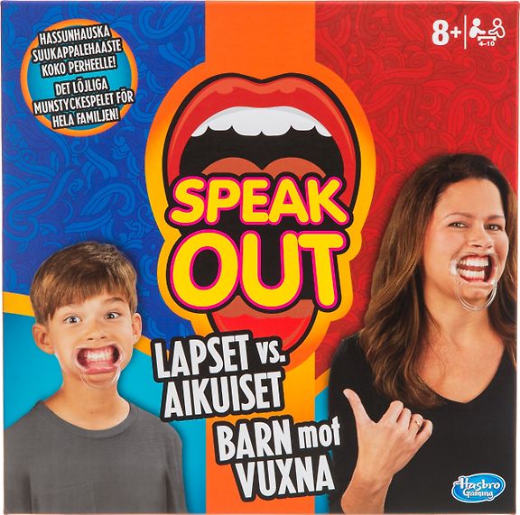 Speak Out lapset vastaan aikuiset -peli – 