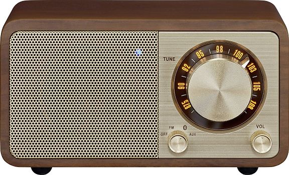 Sangean Genuine Mini WR-7 -FM-radio Bluetooth-yhteydellä, kirsikka –  