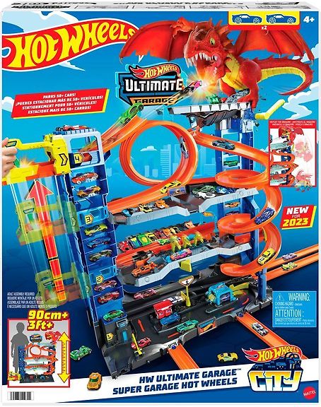 Hot Wheels City Ultimate Garage parkkitalo Verkkokauppa