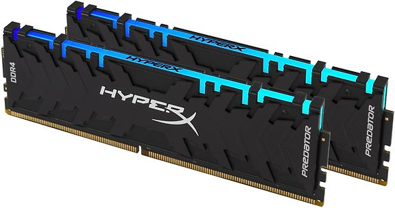 HyperX Predator DDR4 RGB 3200 MHz 32 Gt -muistimodulipakkaus
