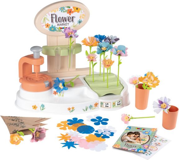 Smoby Flower Market - kukkakauppa leikkisetti 350407 osta verkkokaupasta