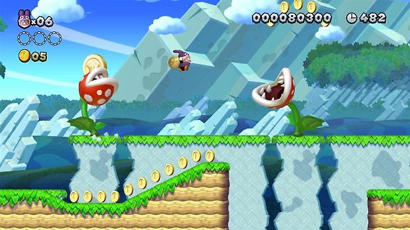 New Super Mario Bros. U Deluxe -peli, Switch – 