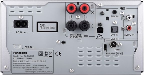 Panasonic SC-PMX90 CD-stereojärjestelmä, musta – Verkkokauppa.com Panasonic SC-PMX90 CD-stereojärjestelmä, musta – Verkkokauppa.com