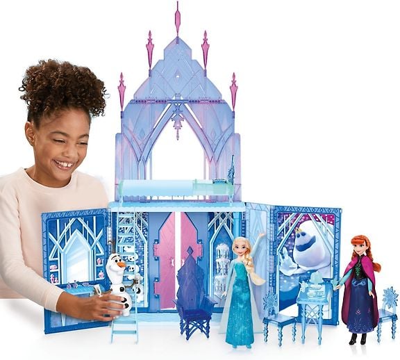 Disney Frozen Fold & Go Ice Palace -jäälinna – 