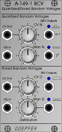 Doepfer A-149-1 Quantized / Stored Random Voltages -Eurorack 
