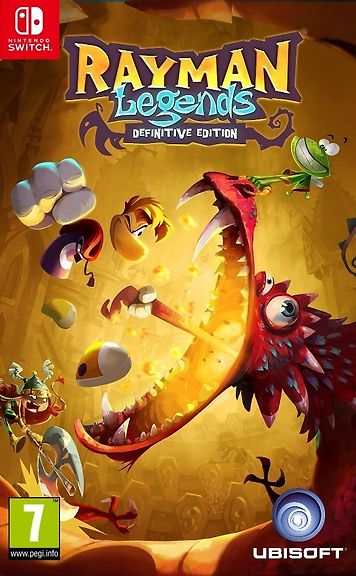 Rayman Legends - Definitive Edition -peli, Switch – 