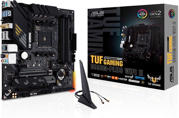 Asus TUF GAMING B550M-PLUS WIFI II AM4 microATX-emolevy