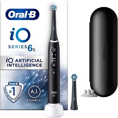 Oral-B IO Series 6s -sähköhammasharja, Musta – Verkkokauppa.com