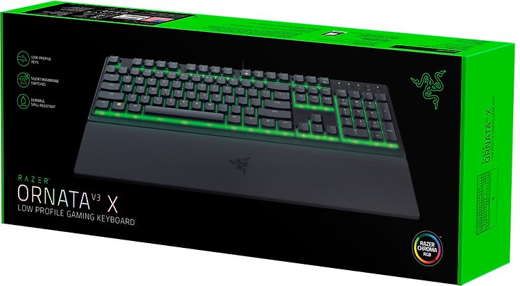 Razer Ornata V3 X Pelinäppäimistö Membrane Kytkimet 8252