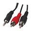 InLine 2 x RCA uros - 3,5 mm uros -kaapeli, 5 m