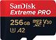 SanDisk 256 Gt Extreme Pro UHS-I microSDXC -muistikortti