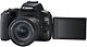 Canon EOS 250D -järjestelmäkamera, musta + 18-55 IS STM + Rode VideoMicro
