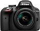 Nikon D3300 KIT musta järjestelmäkamera + AF-P DX NIKKOR 18-55MM F/3.5-5.6G VR