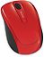 Microsoft Wireless Mobile Mouse 3500 -hiiri, punainen