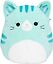 Squishmallows Corinna the Teal Tabby Cat -pehmolelu, 30 cm