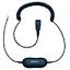 Jabra GN1216 QD  RJ9 -adapteri, spiraalijohdolla