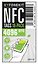 MyFoneKit NFC-tags 4096 tavun tarrat 10 kpl, valkoinen