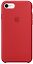 Apple iPhone 8 / 7 -silikonikuori, punainen (PRODUCT)RED, MQGP2