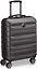Delsey Air Armour Slim 55 cm -matkalaukku, musta