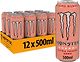 Monster Energy Ultra Peachy Keen -energiajuoma, 500 ml, 12-pack