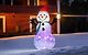 Enne Joyful Snowman ilmatäytteinen lumiukko, 120 cm