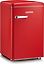 Severin RKS8830 -jääkaappi pakastelokerolla, punainen