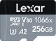 Lexar Professional 256 Gt 1066x microSDXC UHS-I U3 - muistikortti