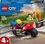 LEGO City Fire 60410  - Palokunnan pelastusmoottoripyörä