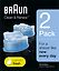 Braun CCR2 Clean & Renew -puhdistuskasetit, 2 kpl pakkaus