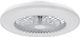 Philips Amigo Flat Fan Ceiling IR RD 25W+60W -tuuletinvalaisin, valkoinen