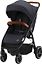 BRITAX RÖMER B-AGILE R -rattaat, Black Shadow / ruskea työntöaisa