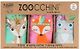 Zoocchini Woodland Princesses -harjoitteluhousut koko M, 3 kpl, tytöille 3-4v