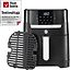 OBH Nordica Easy Fry & Grill Precision -airfryer grillitoiminnolla, musta