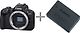 Canon EOS R50 -järjestelmäkamera + lisäakku