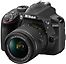 Nikon D3400 KIT -järjestelmäkamera + 18-55 mm VR -objektiivi