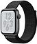 Apple Watch Nike+ Series 4 (GPS) tähtiharmaa alumiinikuori 44 mm, musta Nike Sport Loop -ranneke, MU7J2