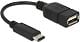 DeLOCK USB Type-C - USB 2.0 A naaras -adapteri