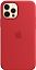 Apple iPhone 12 / 12 Pro -silikonikuori MagSafella, punainen (PRODUCT)RED, MHL63