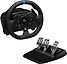 Logitech G923 Racing Wheel and Pedals for Xbox One and PC -rattiohjain
