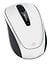 Microsoft Wireless Mobile Mouse 3500 -hiiri, kiiltävän valkoinen